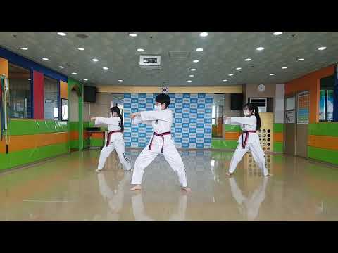 2020김운용컵온라인태권도대회 공인품새 단체전 중등부 고려(황정훈/박혜련/장다연)