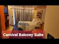 Carnival freedom 2023 balcony state room and view  watch this before you book