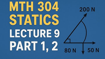 Mth304 Short Lecture 9 Statics |VU Pakistan|