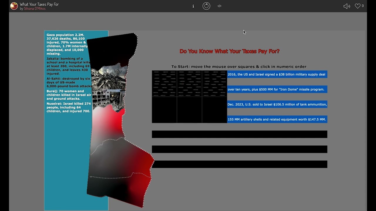 Interactive Gaza  click on link :  
