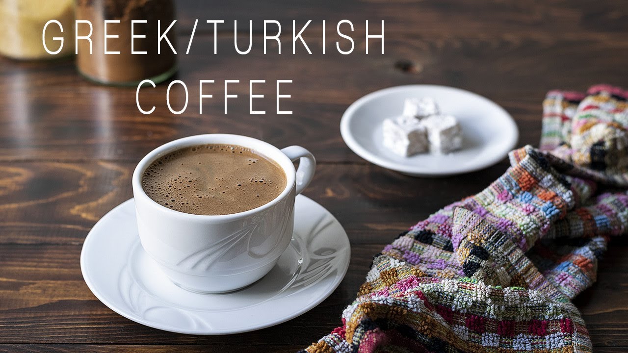 Greek coffee recipe - How to make Greek coffee (Ellinikos Kafes