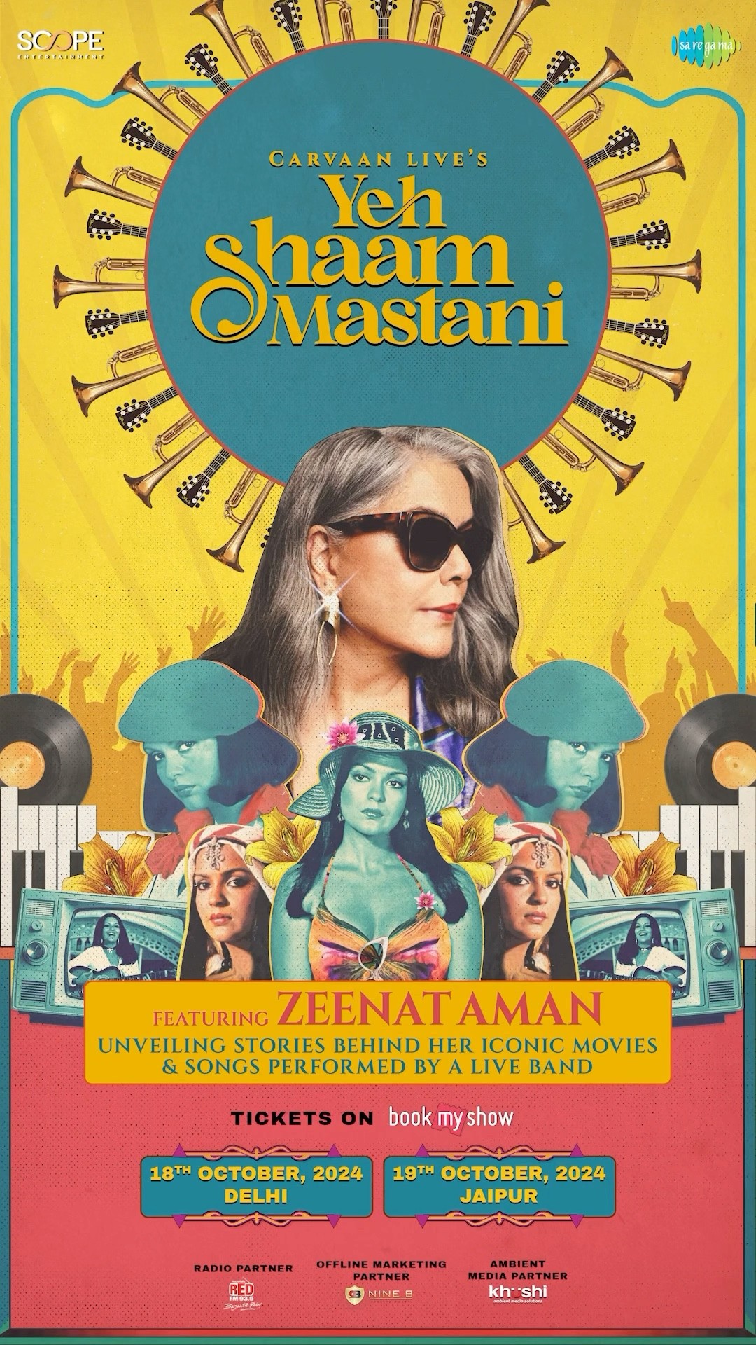 Yeh Shaam Mastani is coming to Delhi \u0026 Jaipur!!! #zeenataman #yeshammastani