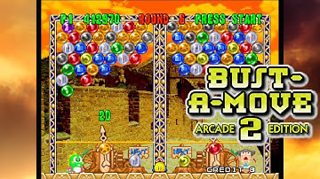VS CPU Full Game - Bust-a-Move 2: Arcade Edition (N64, No Commentary) [Puzzle Bobble 2]