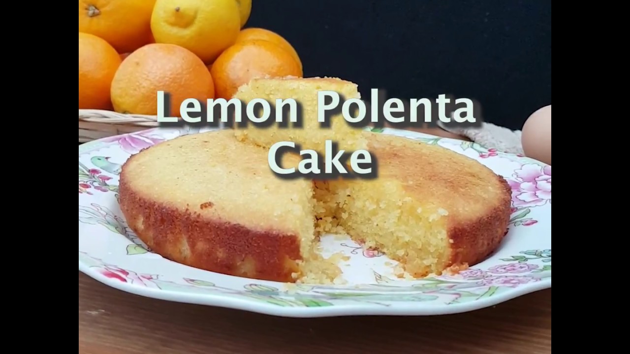 Lemon polenta cake - Amazing recipe