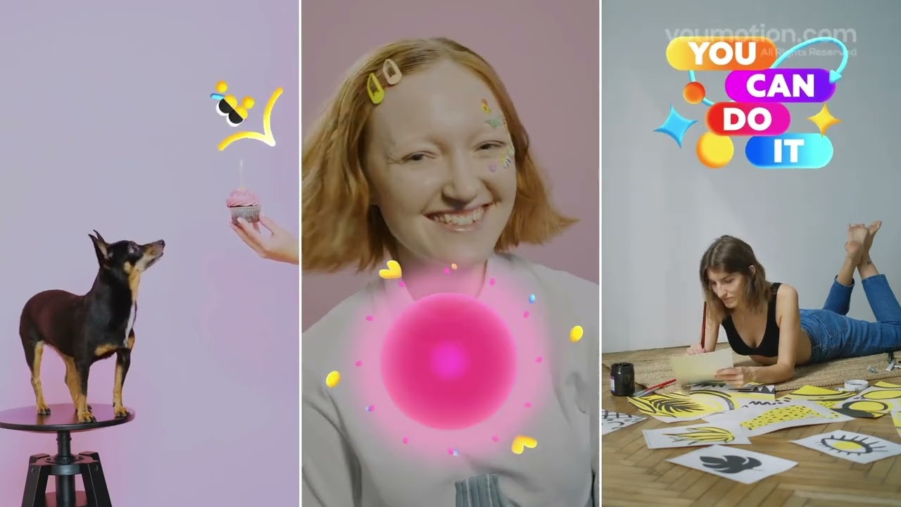 Creative Kinetic Titles & Modern Typography Pack | Vibrant Motion Assets