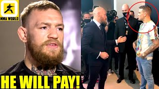 Dustin Poirier has been talking a lot lately and he's going to pay for sure,Conor McGregor,Lewis