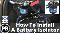 Car Battery Isolators Explained: How to install on your car! 