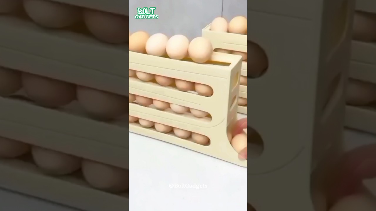 Rolling Eggs Storage Rack 