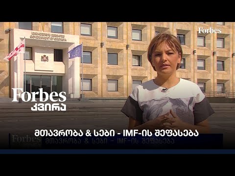 მთავრობა \u0026 სები - IMF-ის შეფასება