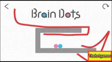 Brain Dots 91--100 levels walkthrough