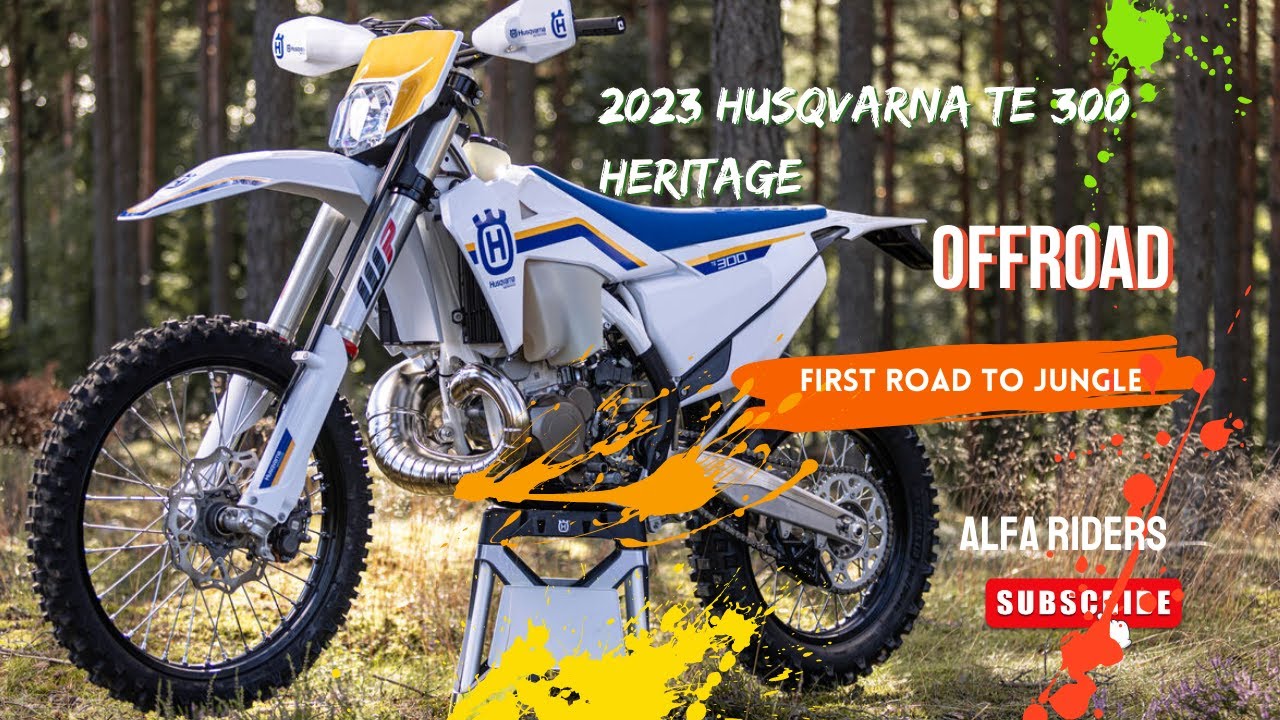 2023 Husqvarna TE 300 Heritage - YouTube