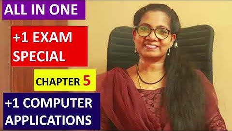 [Exam Special] Data Types and Operators | Chapter 5 | +1 Computer Application/Science in Malayalam