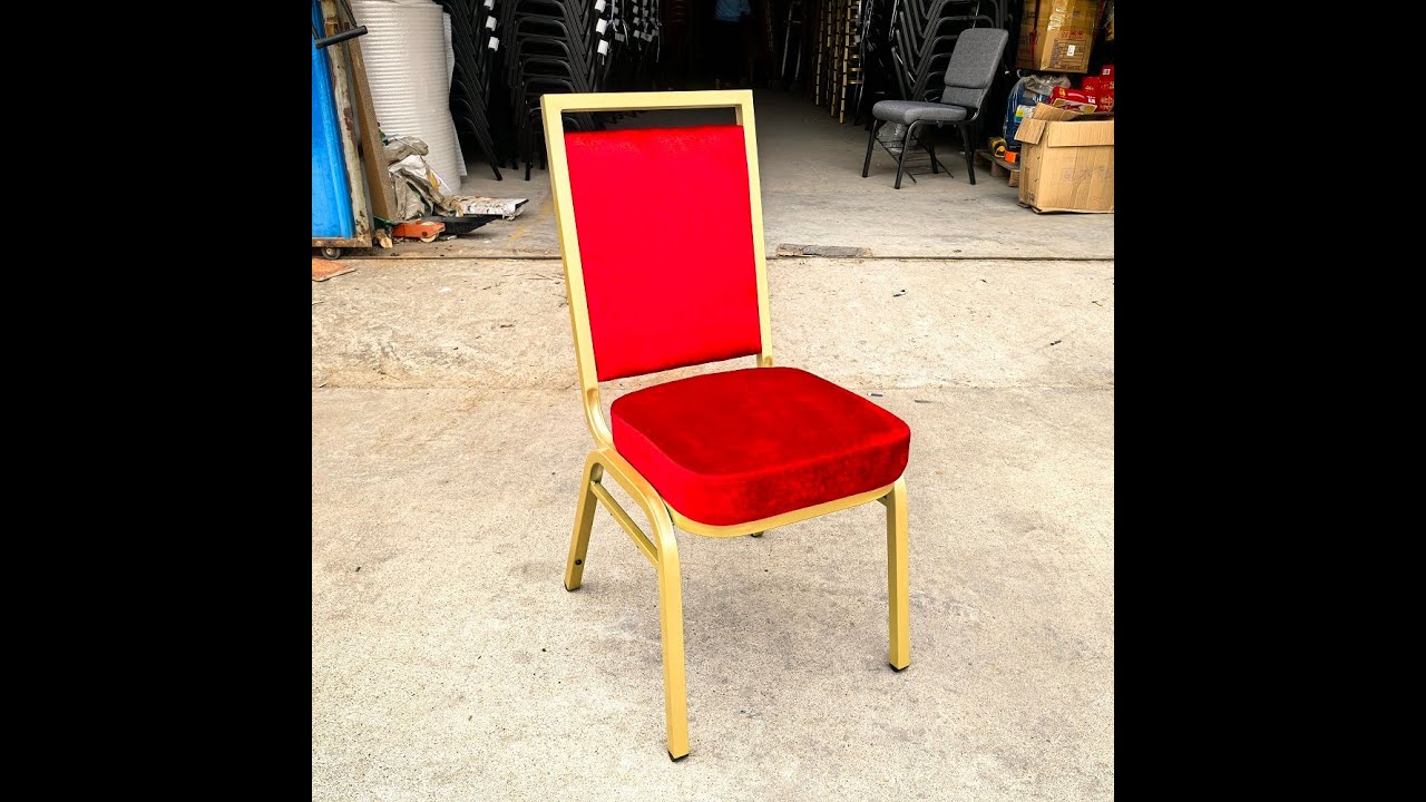 Where the brightly colored banquet chair?Red square head banquet chair ...