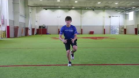 ACL Injury Prevention Program: Jump Training/Landing Stabilization - SL Box Drop Lateral Hop (OS)