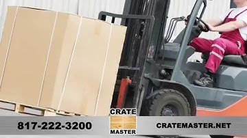 Crate Master | Crating & Packing Services for Heavy Hauling & Machinery Moving in Dallas, TX