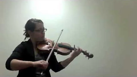 Marisa Sheppard Performing Bach Partita No. 2 in D...