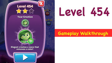 Inside Out Thought Bubbles Level 454 Gameplay Walkthrough No Boosters