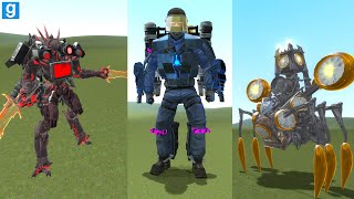 Gmod - Super Titan Human hủy diệt thế giới - Ultra Tri-Titan lâm nguy - Titan tương lai 6 | GHTG