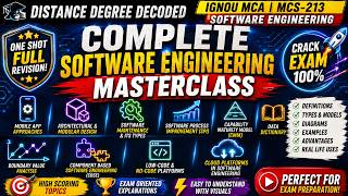 MCS-213 Software Engineering One Shot Revision 2026 | Complete Exam Preparation | IGNOU MCA #ignou screenshot 4