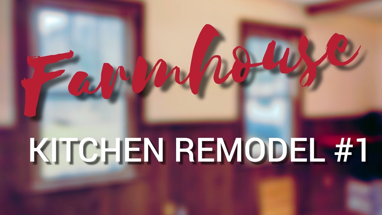 100+ yr old FARMHOUSE Kitchen Remodel #1