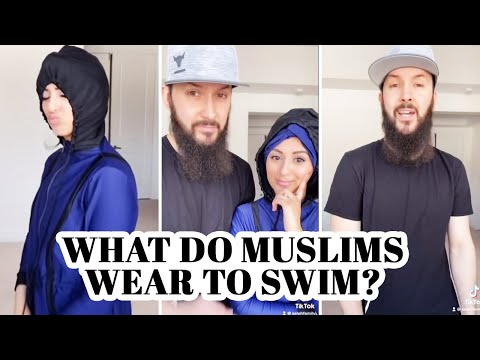 What do Muslims wear to SWIM? #shorts