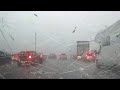 1 minute ago! Crazy hailstorm hits Oklahoma