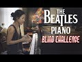 All My Loving (Beatles) Piano Cover with Kinda Blind Challenge | Bonus Vocal Cover