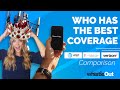 Verizon VS T-Mobile VS AT&T: Who Has the MOST Coverage?