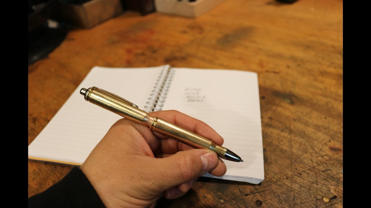 How to make a bullet pen. Full Tutorial. 