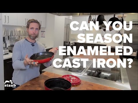वीडियो: क्या आप तामचीनी कच्चा लोहा सीजन करते हैं?