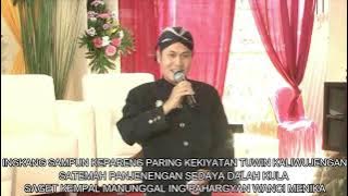 ACARA PANGGIH PENGANTIN ADAT JAWA DISERTAI TEKS UNTUK YANG SEDANG BELAJAR MC PENGANTIN ADAT JAWA