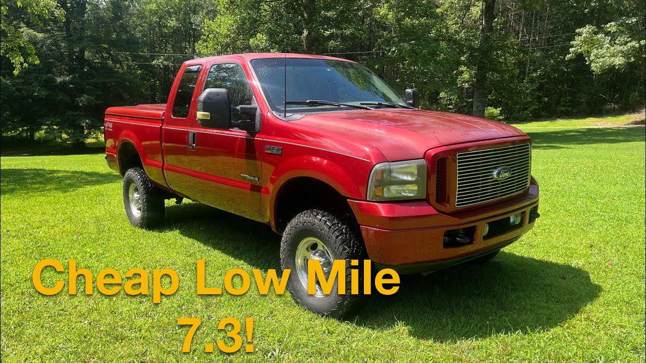 I bought the cheapest low mile 7.3 power stroke on marketplace