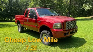 I bought the cheapest low mile 7.3 power stroke on marketplace