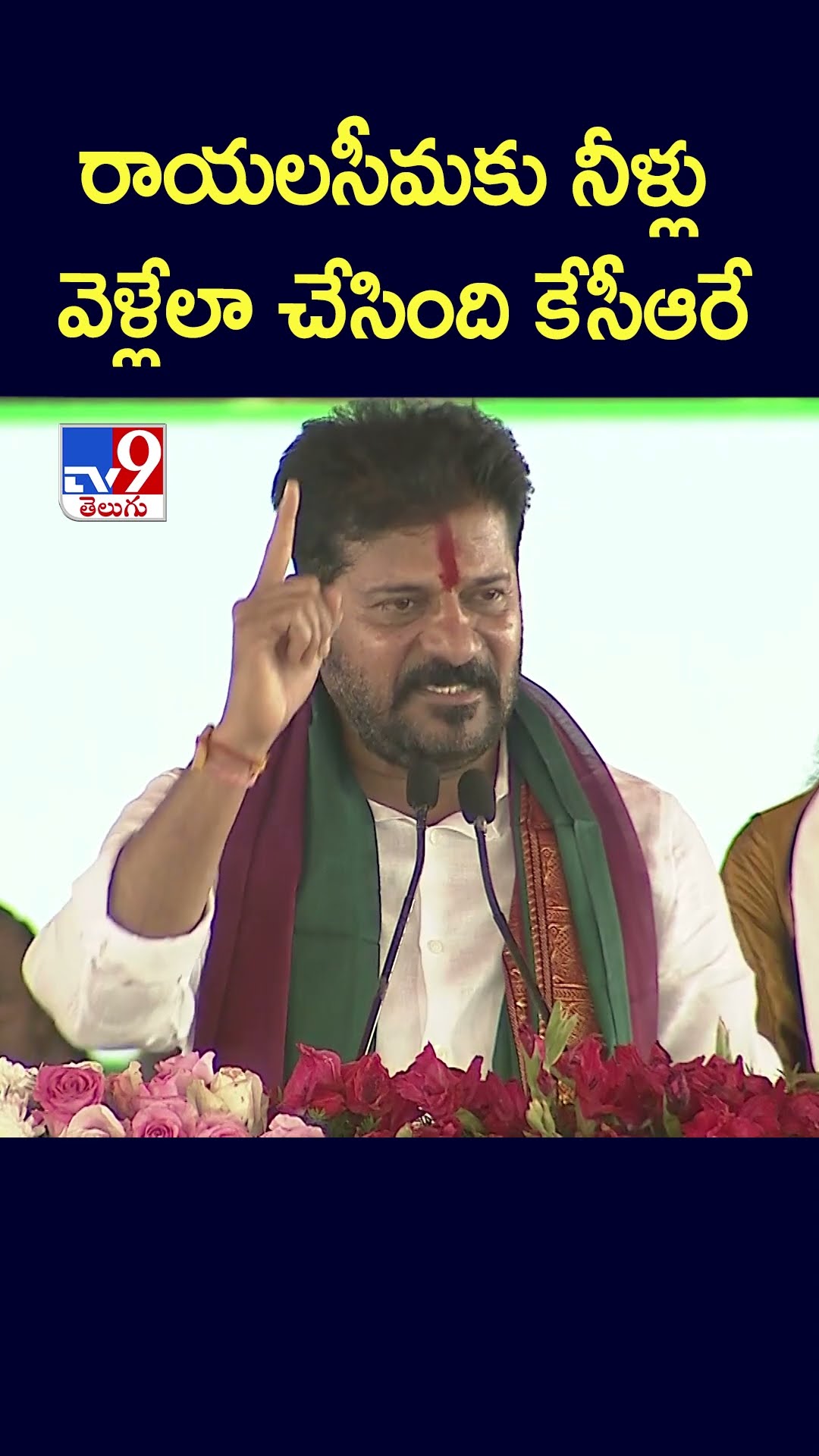 రాయలసీమకు నీళ్లు వెళ్లేలా చేసింది కేసీఆరే : CM Revanth Reddy - TV9