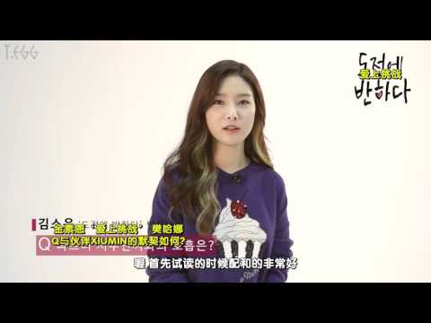 【TE】151012 《情系挑戰》主人公問候視頻 金珉錫XIUMIN (中字)