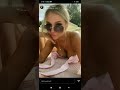 Ola Stręk na plaży się opala 2