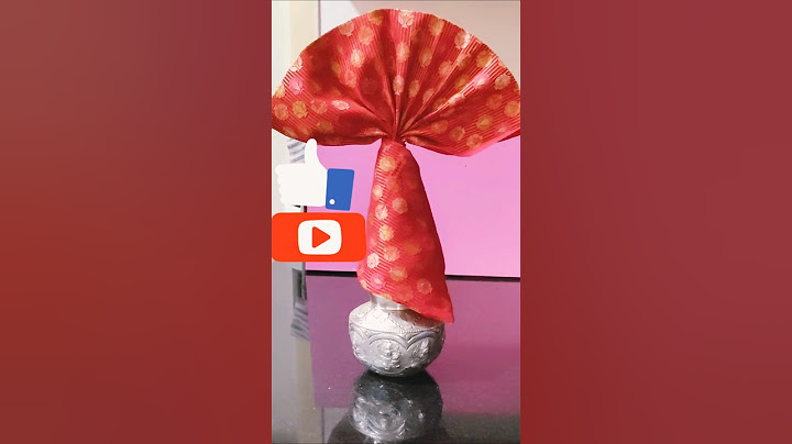 How to fold blouse piece for Varalakshmi kalasam #ytshorts #viral #varalakshmi #pooja #kalash #ideas