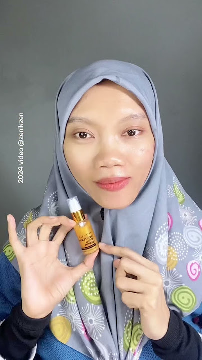 REVIEW JUJUR HANASUI WHITENING GOLD SERUM #reviewjujur #skincare #skincarebpomhalal #hanasui #serum