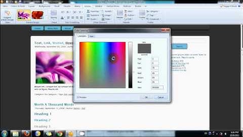 simple one column wordpress template using Artisteer 3