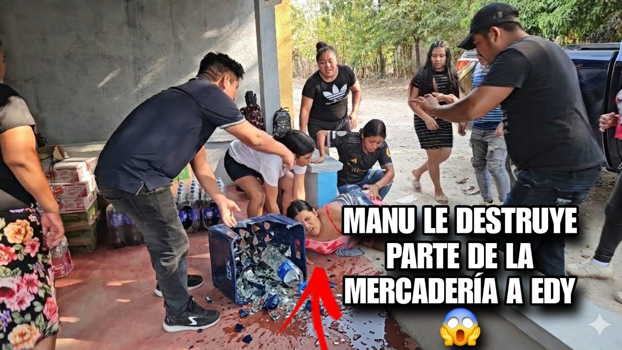 ‼️ Urgente Trafico Accidente MANU Le Destruyo  La Mercadería De EDY😱 Todos  Se Asustaron A Ver MANU😧