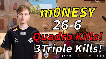 CS2 m0nesy G2 POV Faceit Anubis (23-6) | 24/07/08 #cs2 #csgo