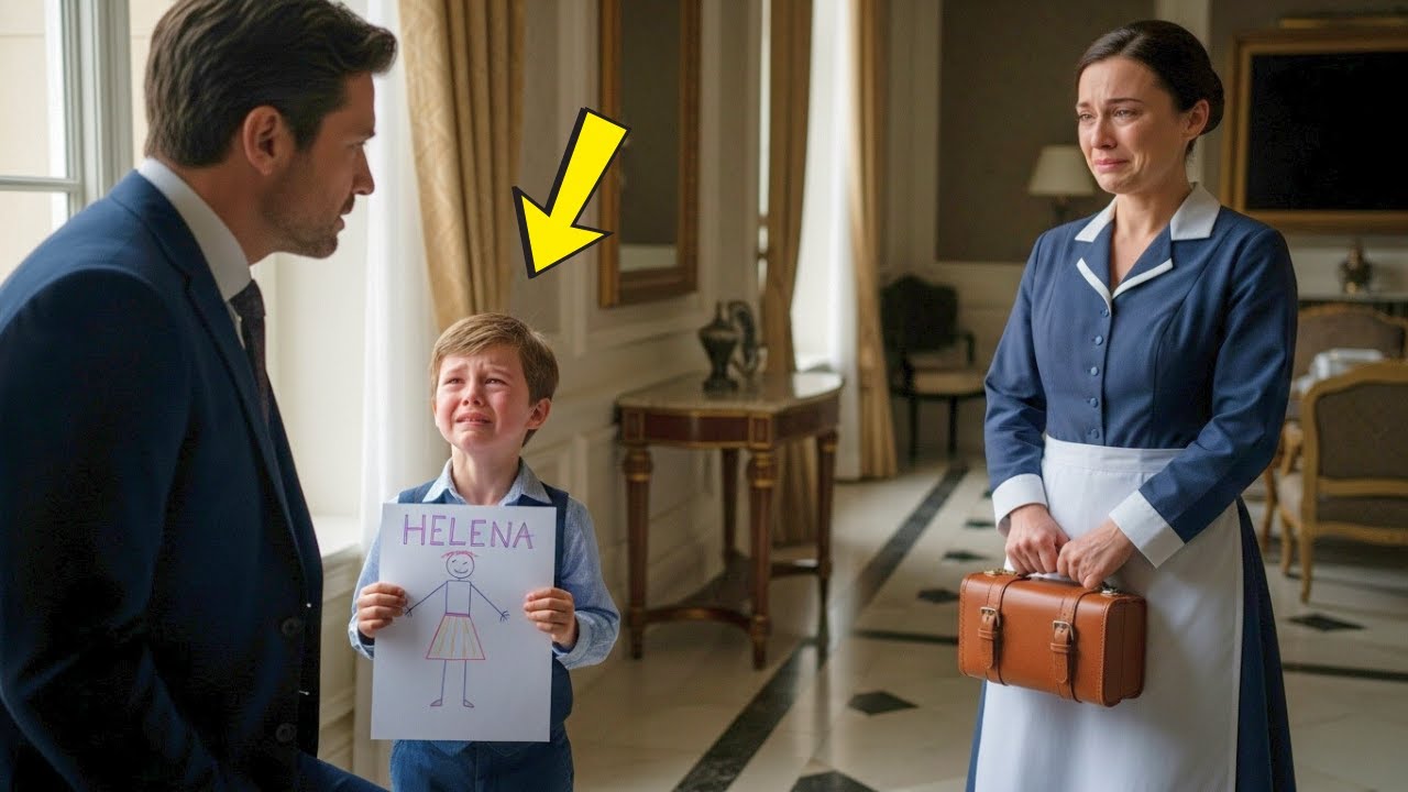 “VAI ME DEMITIR TAMBÉM, PAPAI?” – FILHO DO MILIONÁRIO CHORA APÓS BABÁ SER DEMITIDA NA MANSÃO