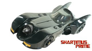DC Multiverse Batmobile 1989 Keaton 22 Inch The Flash Movie McFarlane Toys Figure Vehicle Review