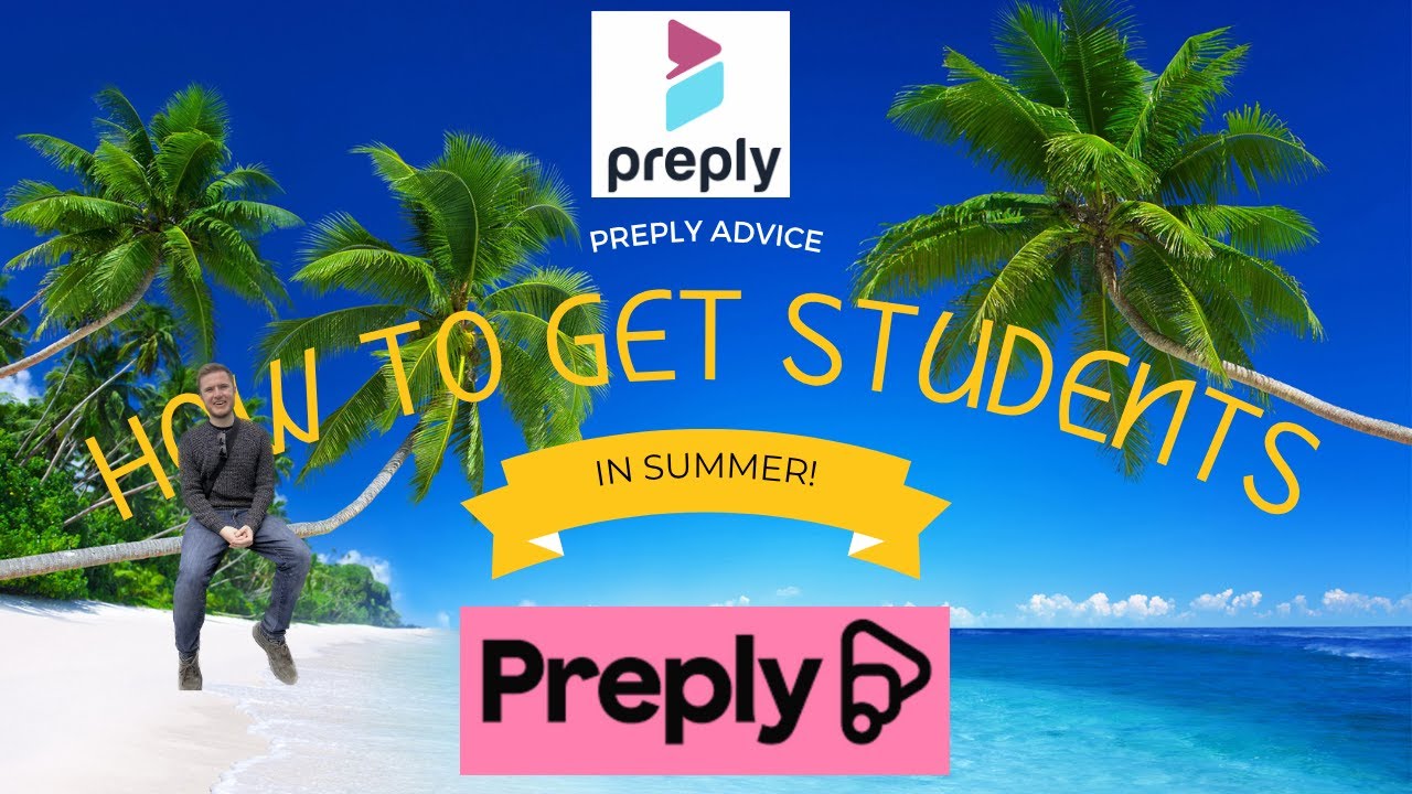 Preply Advice - How to Get Students During the Summer Months! - YouTube