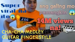 SUPER VIRAL 14M VIEWS NA, CHA-CHA MEDLEY GUITAR FINGER STYLE! Cover by: Jojo Lachica fenis