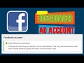 How to Recover Disabled Facebook Ad Account - UPDATE