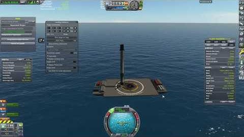 KSP Falcon 9 Droneship Landing With MechJeb