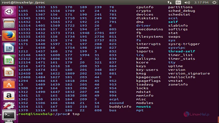 How to explore /proc File system in Linux
