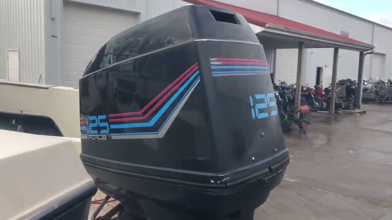 Mercury Force 125 Outboard Boat Moto Engine For Sales