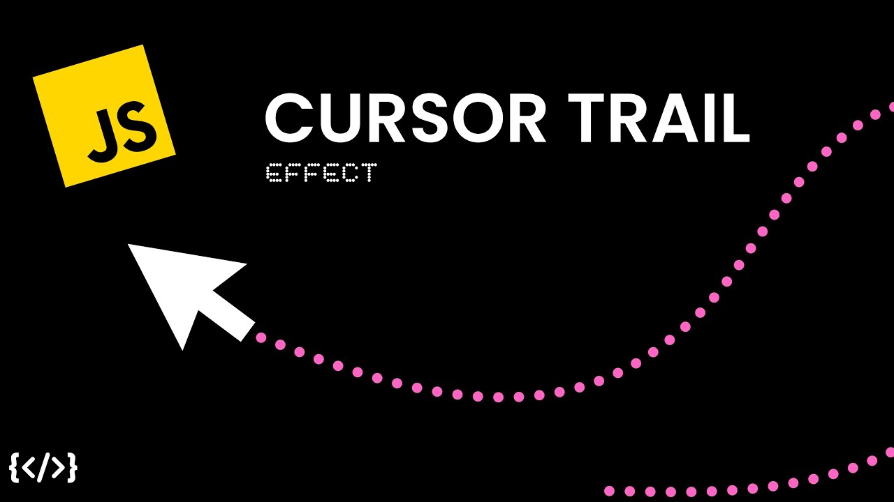 Cursor Trail Effect using JavaScript